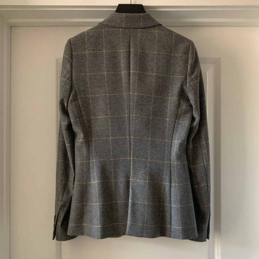 Massimo Dutti Gray Checked Suit - Picture 4 of 16
